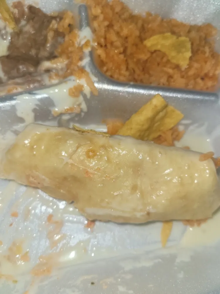Chimichanga Lunch